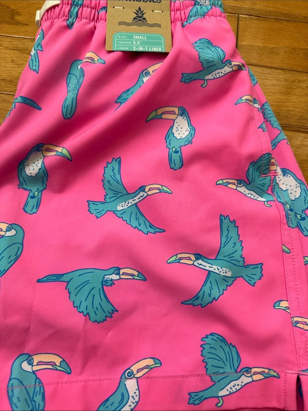 chubbies bright pink